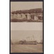 FERROCARRIL ANTIGUA TARJETA POSTAL TRENES EN GENERAL ACHA LA PAMPA